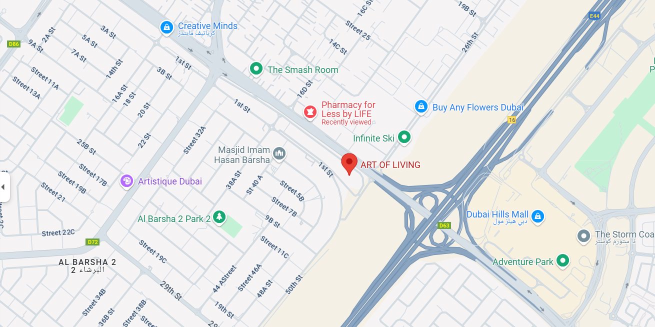 Art Of Living Location